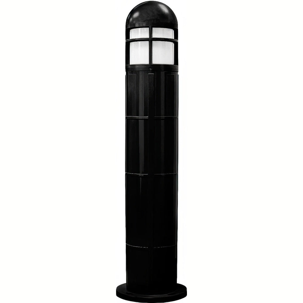 Dabmar Lighting D140-L6-RGBW-B black bollard