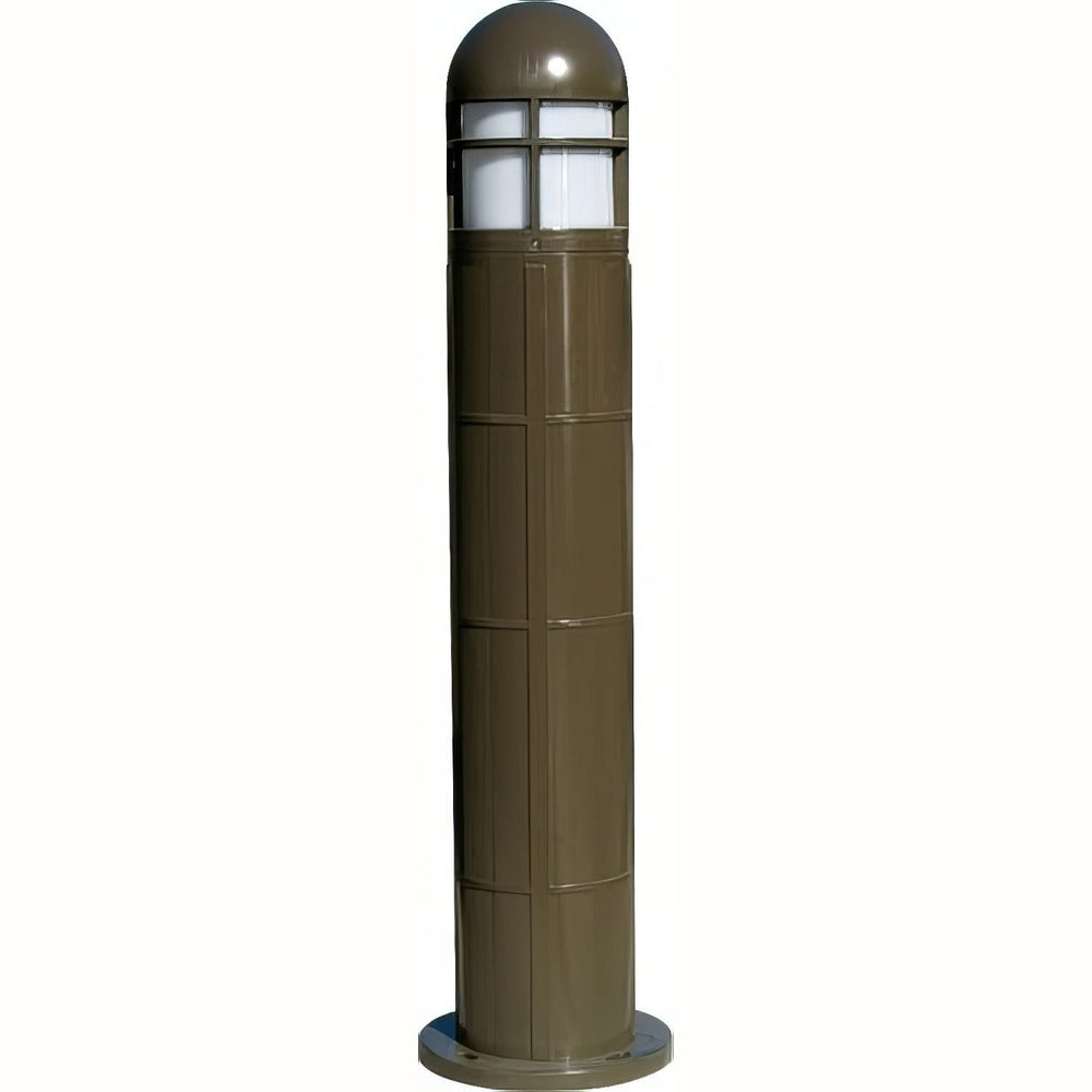 Dabmar Lighting D140-L6-RGBW-BZ bronze bollard
