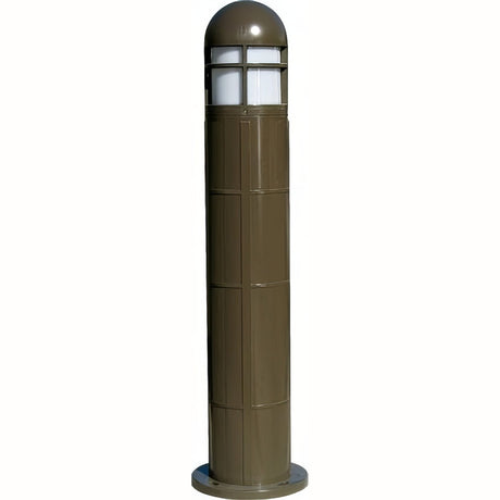 Dabmar Lighting D140-L6-RGBW-BZ bronze bollard