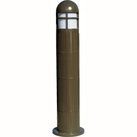 Dabmar Lighting D140-L9-27K-BZ bronze bollard