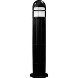 Dabmar Lighting D143-50-B-MT-MT Fiberglass Bollard Black