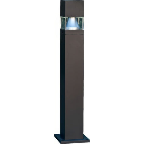 Dabmar Lighting D150-L12-30K-BZ bronze bollard