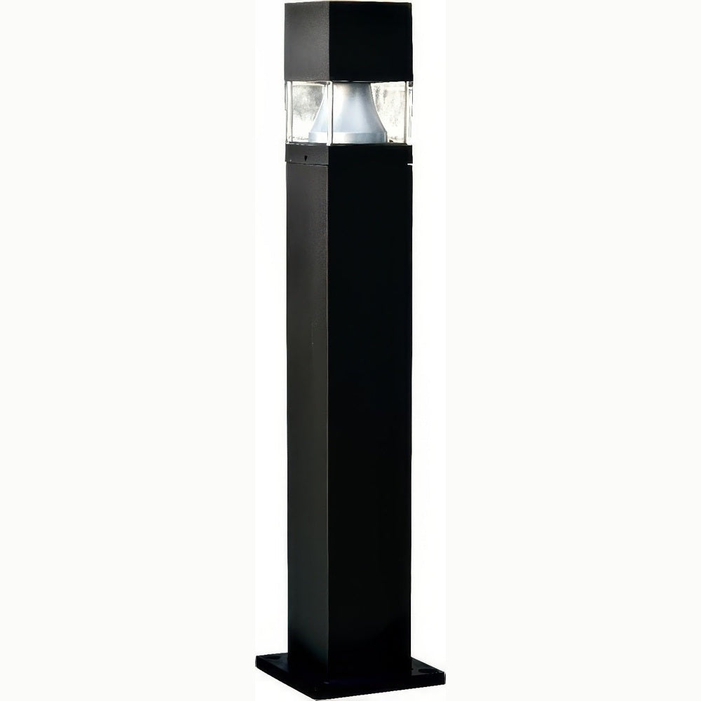 Dabmar Lighting D150-L12-50K-B black bollard