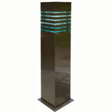 Dabmar Lighting D170-L12-30K-B black bollard