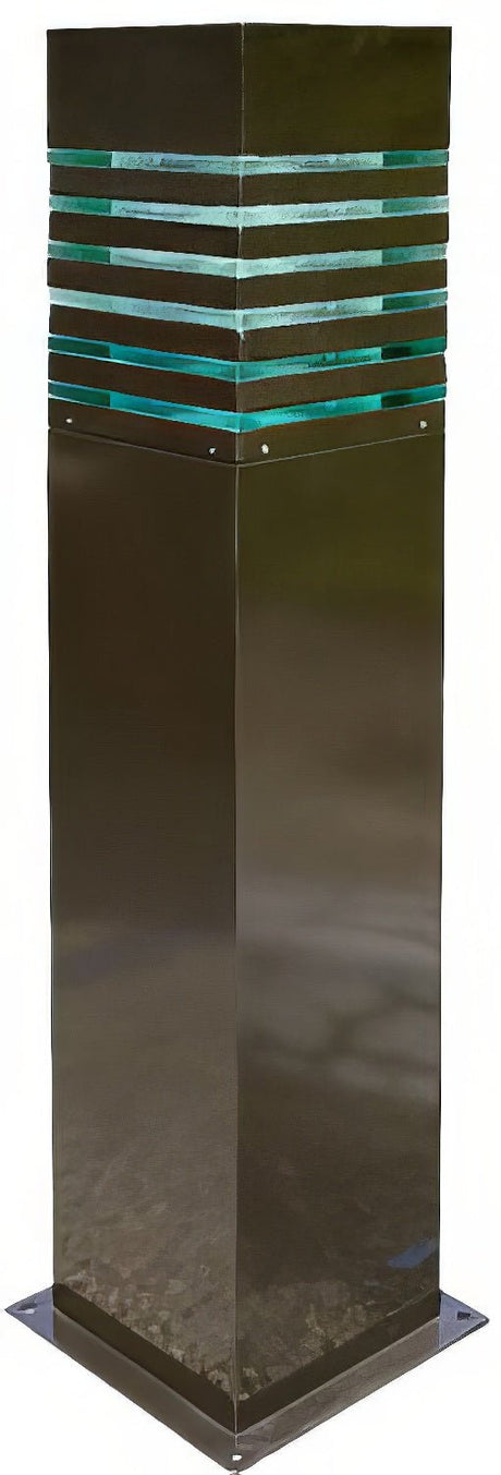 Dabmar Lighting D170-L20-30K-B black bollard
