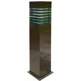 Dabmar Lighting D170-L20-50K-B black bollard
