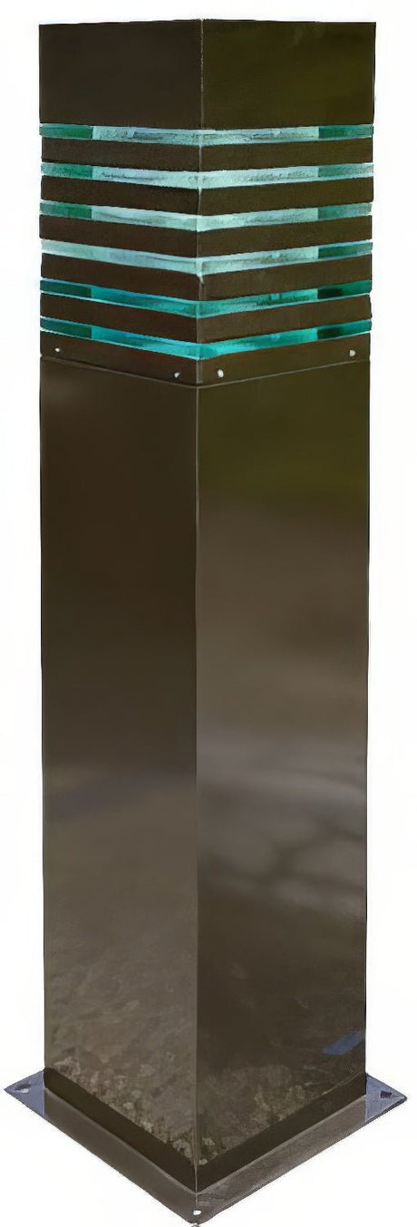 Dabmar Lighting D170-L6-30K-B black bollard