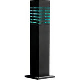 Dabmar Lighting D176-B Powder Coated Steel Bollard Black