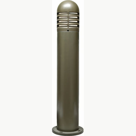 Dabmar Lighting D180-L12-30K-BZ bronze bollard