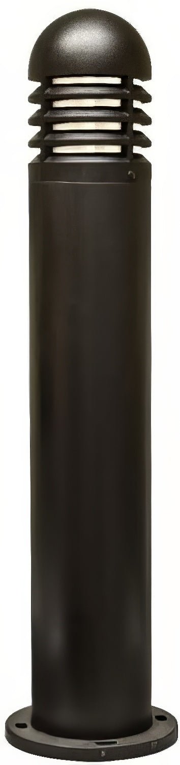 Dabmar Lighting D180-L12-40K-B black bollard