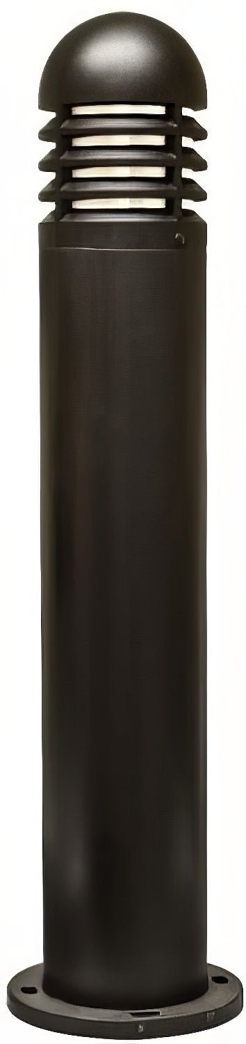 Dabmar Lighting D180-L12-50K-B black bollard