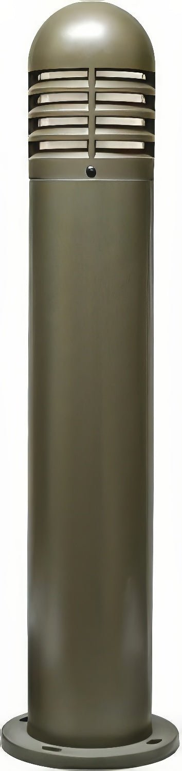 Dabmar Lighting D180-L25-AMB-BZ bronze bollard