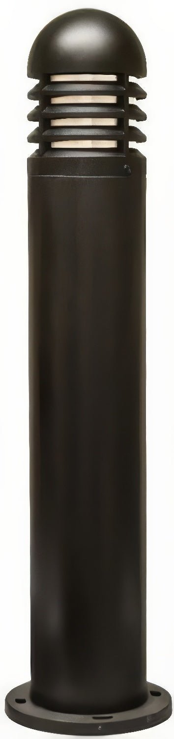 Dabmar Lighting D180-L6-30K-B black bollard