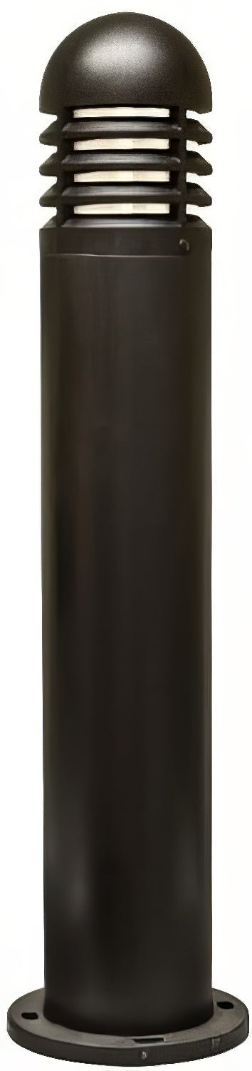 Dabmar Lighting D180-L6-60K-B black bollard