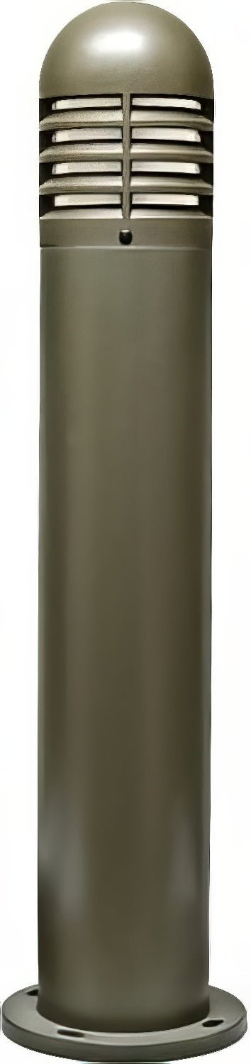Dabmar Lighting D180-L6-60K-BZ bronze bollard