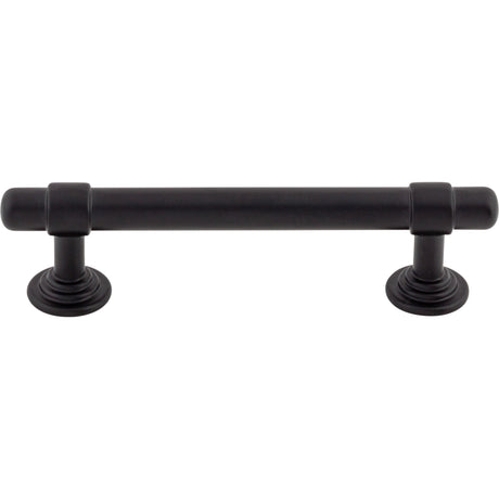 Top Knobs TK3001BLK Ellis 3 3/4" Center to Center Bar Pull Flat Black