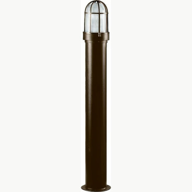 Dabmar Lighting D3100-L12-40K-B black bollard
