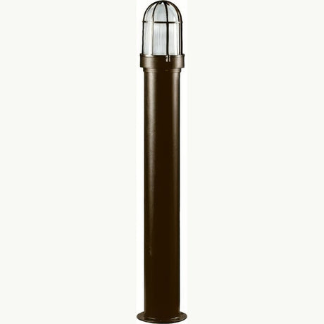 Dabmar Lighting D3100-L12-40K-BZ bronze bollard