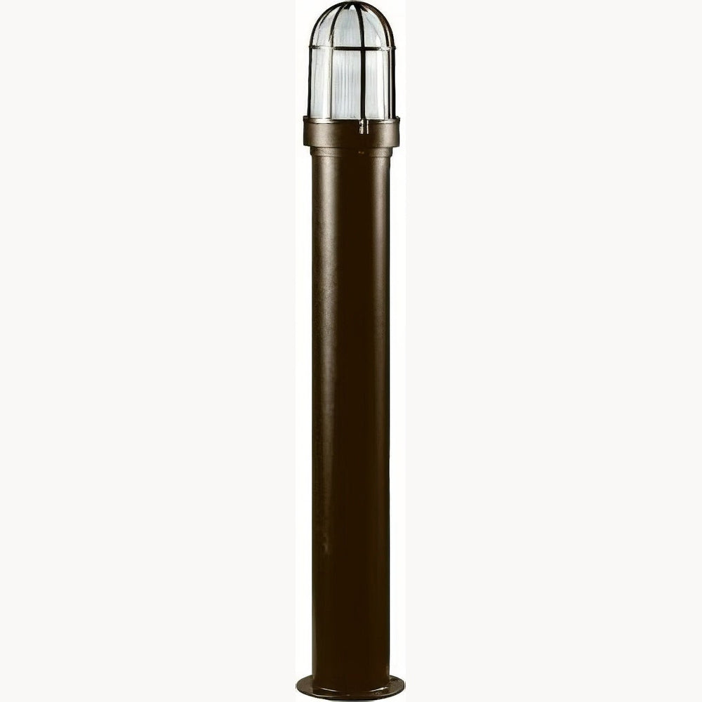 Dabmar Lighting D3100-L12-50K-BZ bronze bollard