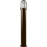 Dabmar Lighting D3176-BZ-MT bronze bollard