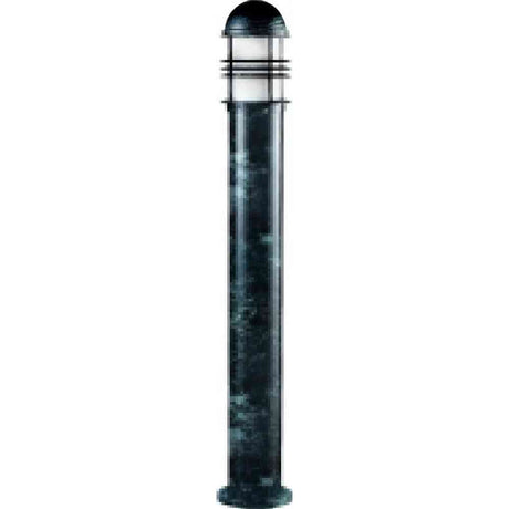 Dabmar Lighting D3200-L12-40K-VG verde green bollard