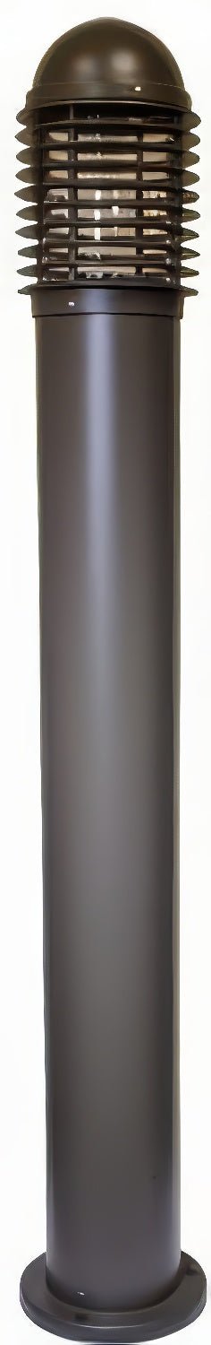 Dabmar Lighting D3300-L12-30K-B black bollard