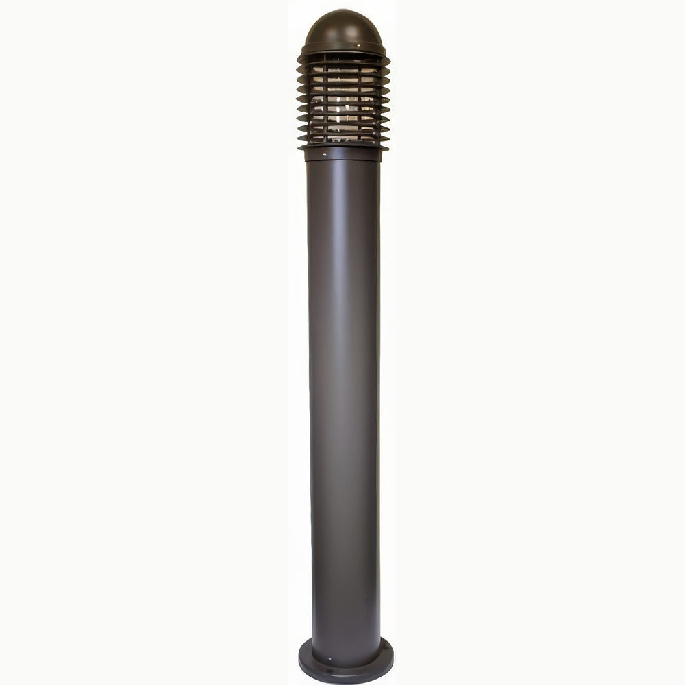 Dabmar Lighting D3300-L12-40K-B black bollard