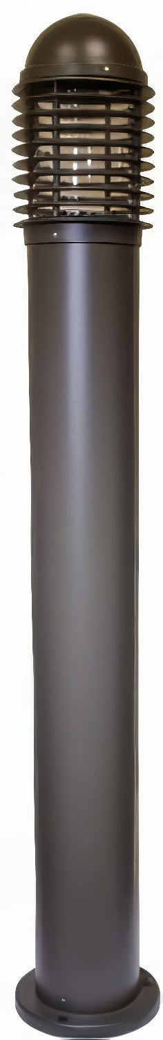 Dabmar Lighting D3300-L20-30K-BZ bronze bollard