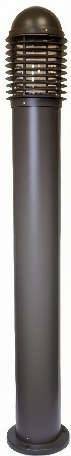 Dabmar Lighting D3300-L20-50K-B black bollard