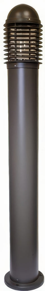 Dabmar Lighting D3300-L6-30K-B black bollard