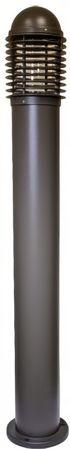 Dabmar Lighting D3300-L6-30K-BZ bronze bollard