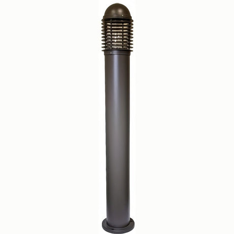 Dabmar Lighting D3300-L6-60K-BZ bronze bollard