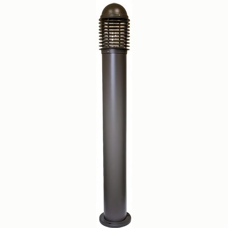 Dabmar Lighting D3300-L9-27K-B black bollard