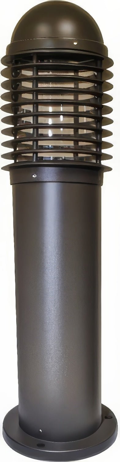 Dabmar Lighting D3390-L12-30K-B black bollard