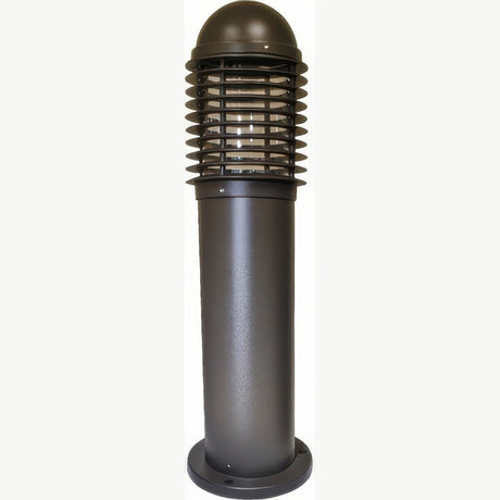 Dabmar Lighting D3390-L12-40K-B black bollard
