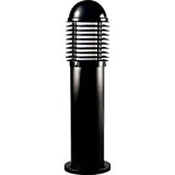 Dabmar Lighting D3394-B Powder Coated Cast Aluminum Bollard Black