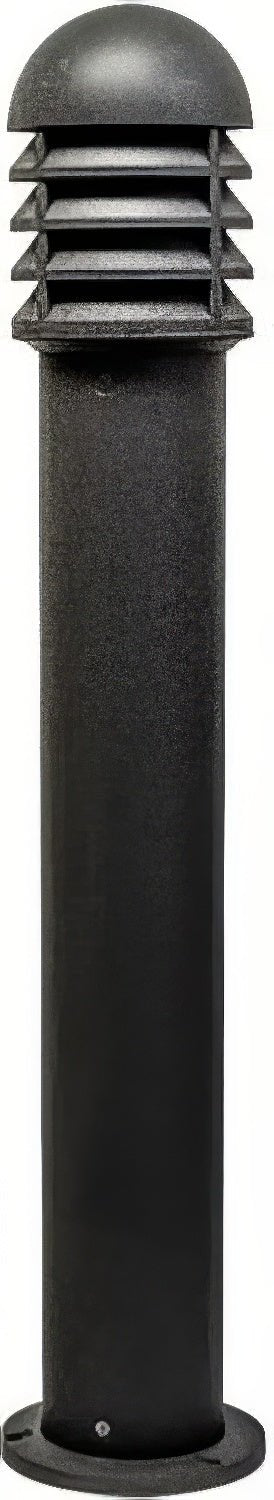 Dabmar Lighting D3400-B-FR bollard, front view