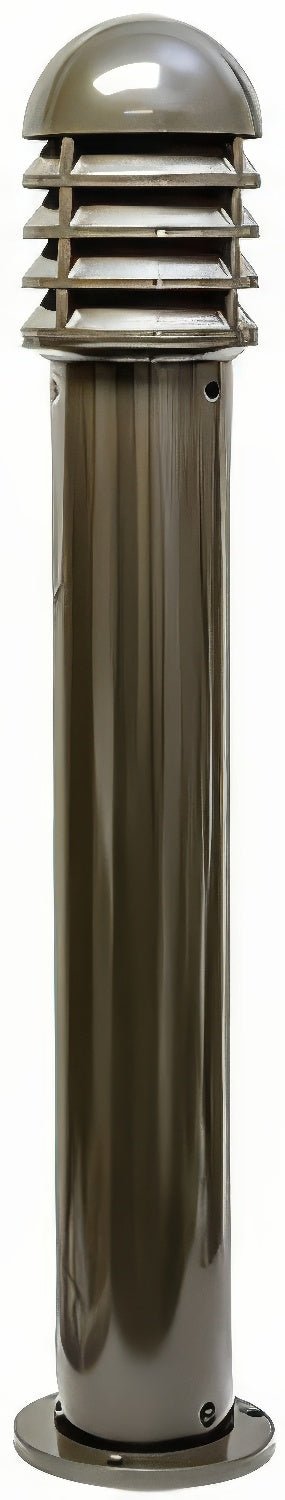 Dabmar Lighting D3400-L12-40K-BZ-FR bronze bollard