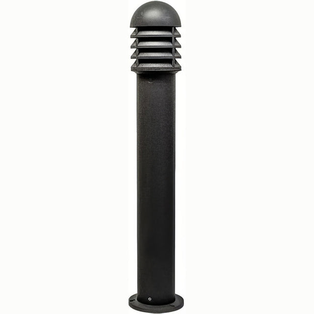 Dabmar Lighting D3400-L12-50K-B-CLR black bollard