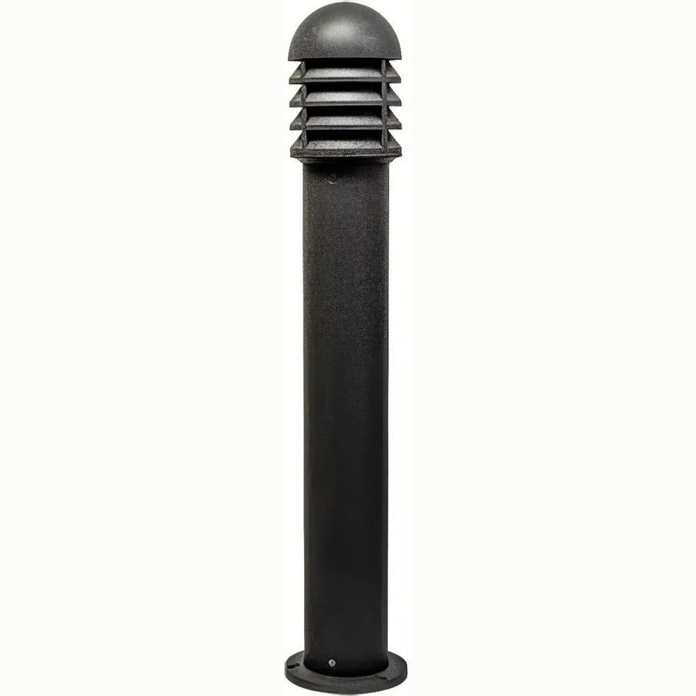 Dabmar Lighting D3400-L6-30K-B-FR black bollard