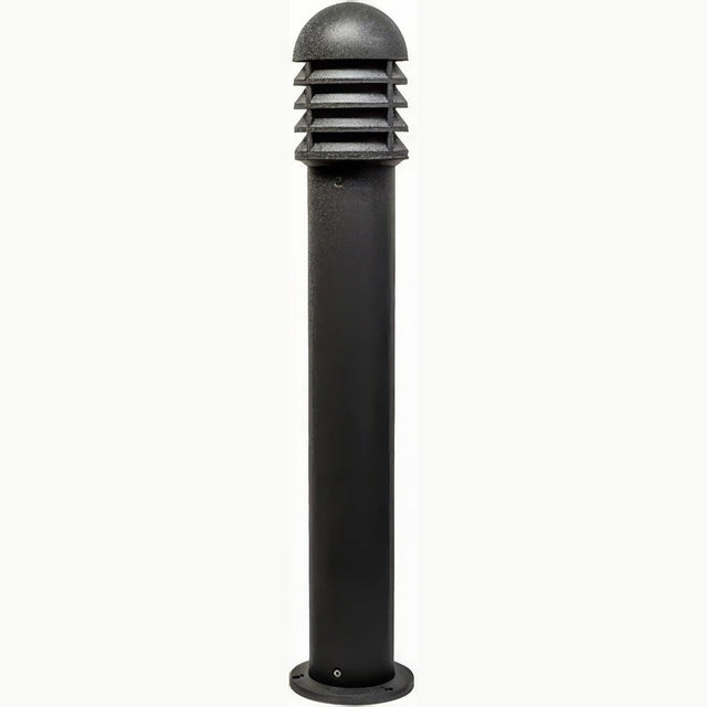 Dabmar Lighting D3400-L6-60K-B-CLR black bollard