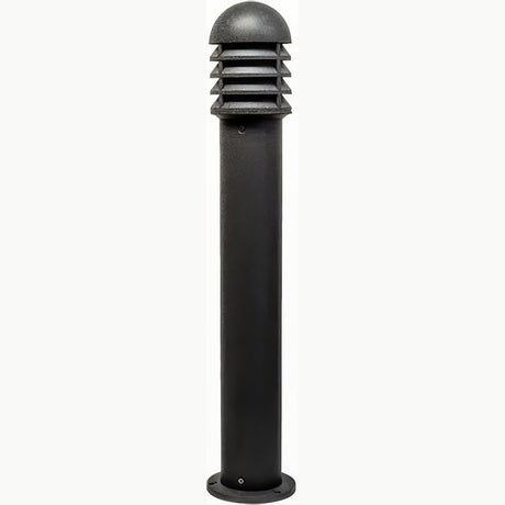 Dabmar Lighting D3400-L9-27K-B-CLR black bollard