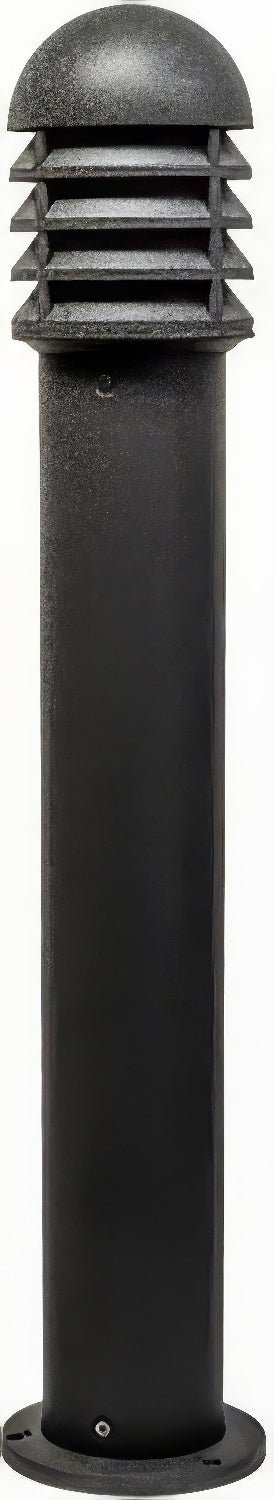 Dabmar Lighting D3400-L9-27K-B-FR black bollard