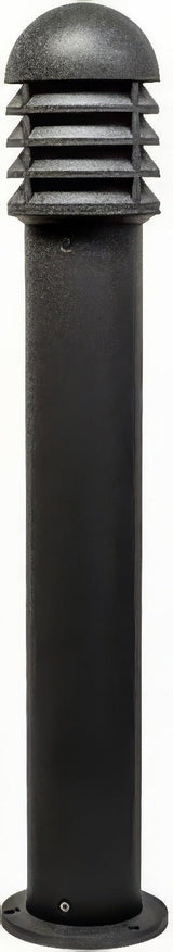 Dabmar Lighting D3400-L9-27K-B-FR black bollard