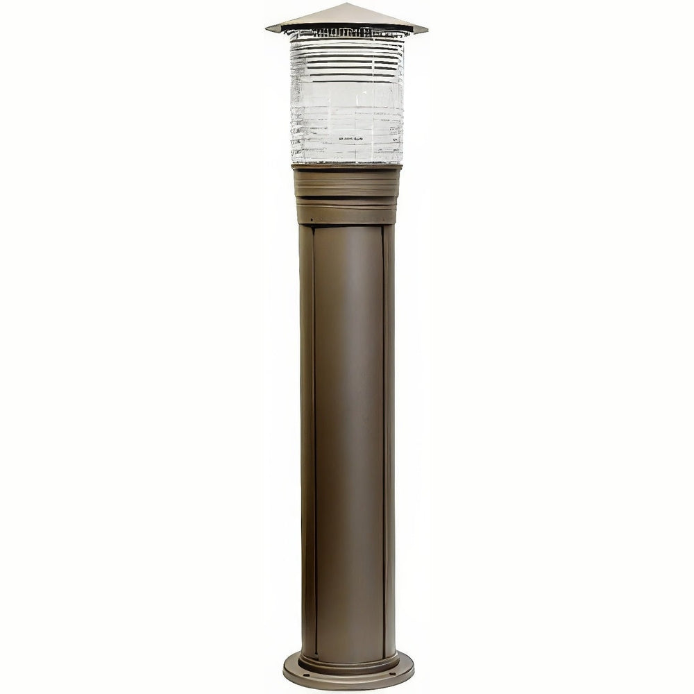 Dabmar Lighting D350-L12-40K-BZ bronze bollard