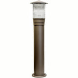 Dabmar Lighting D350-L20-30K-BZ bronze bollard