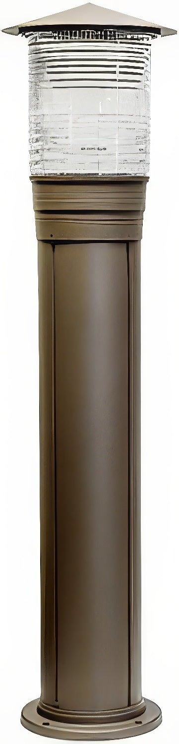 Dabmar Lighting D350-L6-60K-BZ bronze bollard