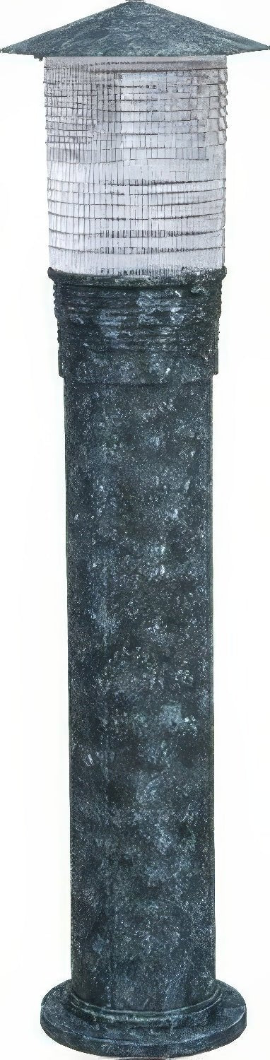Dabmar Lighting D350-L6-60K-VG verde green bollard