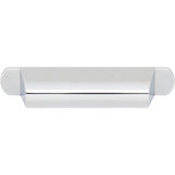 Top Knobs TK3361PC Cressing 3 3/4" Center to Center Cup/Bin Pull Polished Chrome