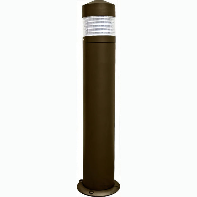 Dabmar Lighting D470-L12-40K-B black bollard